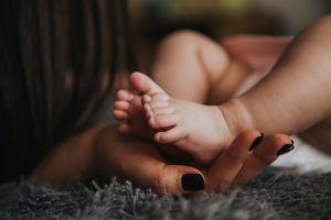 Podwójne szczęście. Organizer na akcesoria dla niemowląt