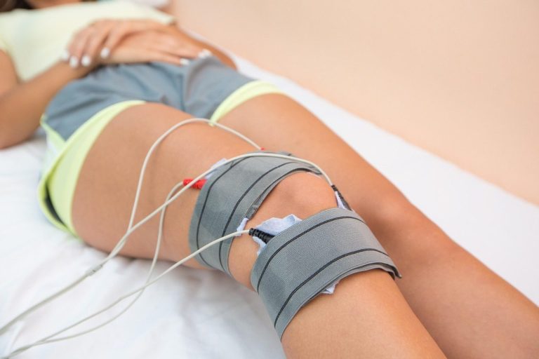 physiotherapy, treatment, legs, knees, pressure, equipment, hospital, clinic, analysis, cure
